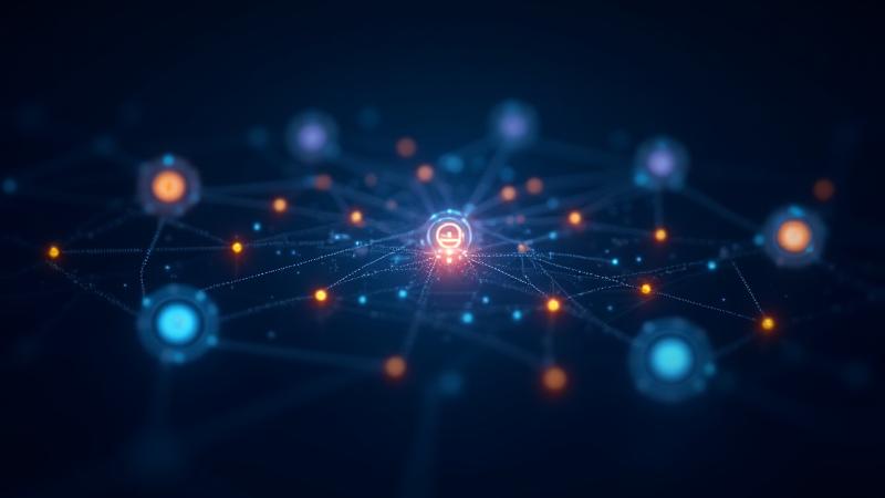 Visualisierung von verbundenen Software-Anwendungen, die Daten austauschen